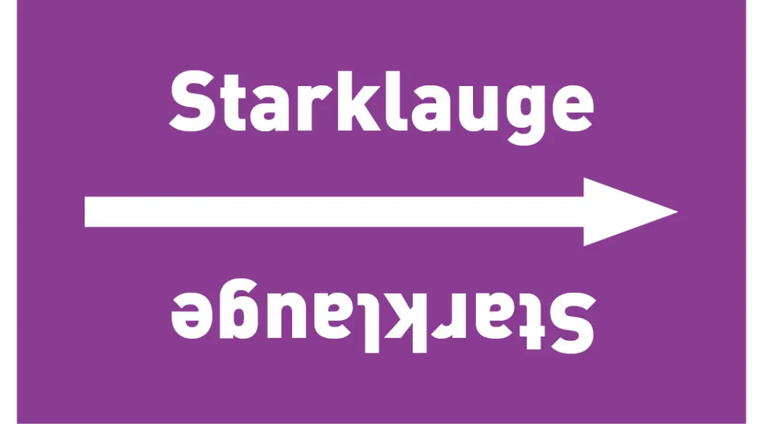 Kennzeichnungsband Starklauge violett/weiß ab Ø 50 mm 33 m/Rolle Kennzeichnungsband Starklauge violett/weiß ab Ø 50 mm 33 m/Rolle