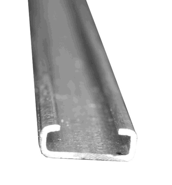 Schiebeleiste System P Stahl vz. 7 cm; 1 VPE (100 Stück)