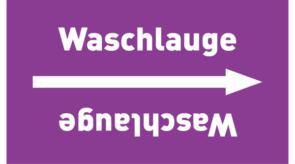 Kennzeichnungsband Waschlauge violett/weiß ab Ø 50 mm 33 m/Rolle