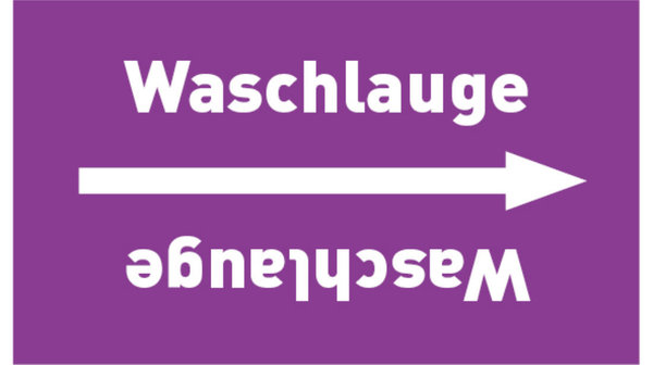 Kennzeichnungsband Waschlauge violett/weiß bis Ø 50 mm 33 m/Rolle